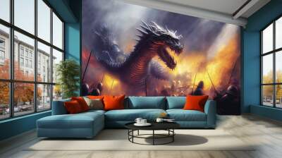 Dragon Wall mural