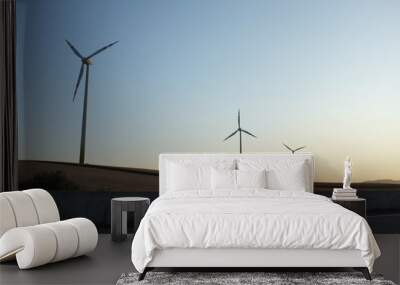 wind turbine, power plant Wall mural