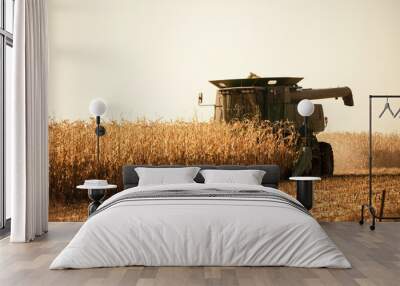 harvesting Wall mural