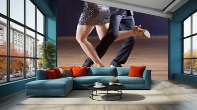 tango dancer's legs Wall mural