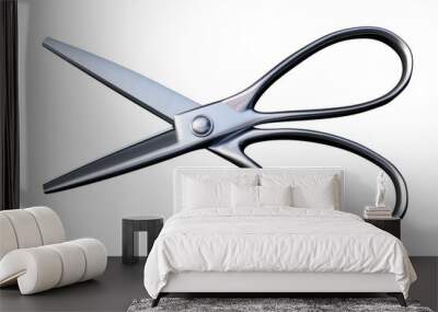 Garden scissors, isolated white background, PNG di-cut style, realistic photo style, object as model Wall mural