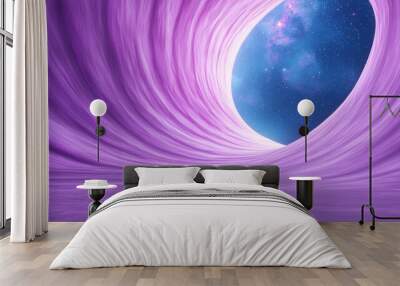 Spacetime curvature Wall mural