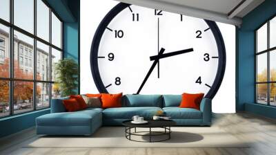 Analog clock Wall mural