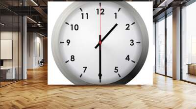 Analog metal wall clock Wall mural