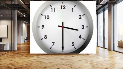 Analog metal wall clock Wall mural