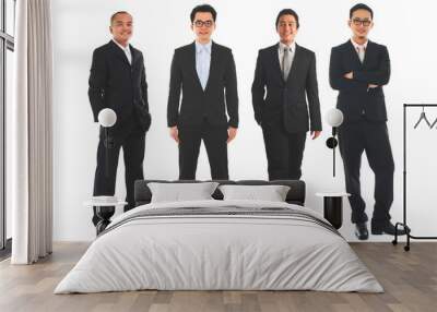 Asian businessman Wall mural