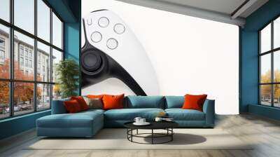 Game controller in isolated background. Game controller with Copy Space. Wall mural