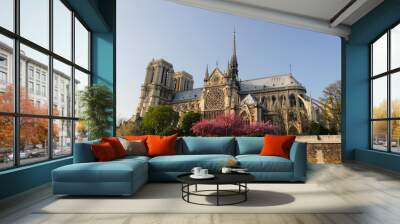 Notredame Cathedral, Paris Wall mural