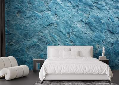 Blue Stone Texture - Rough, Uneven Surface, Natural Background , stone, texture, background, nature Wall mural