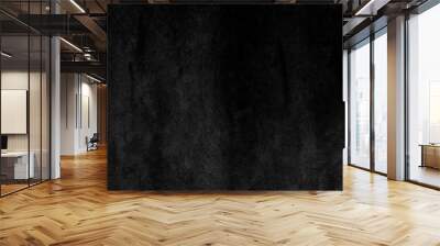 Black cement wall background texture Wall mural