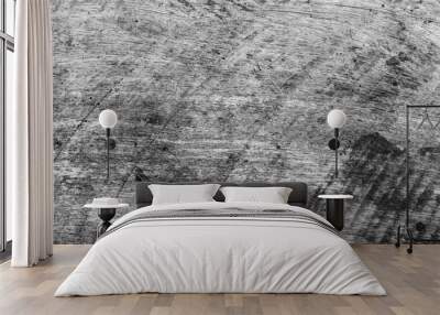 Patterned wood planks are perfect for black and white backgrounds. Wall mural