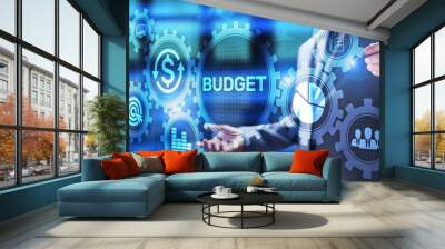 Budget Planning Budgeting Financial management accounting business finance concept. Wall mural