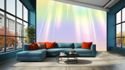 Shining magic background with fire effect. Refraction elements. Wall mural