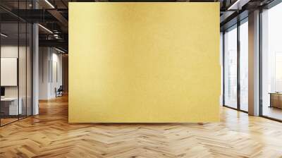 Shiny gold texture paper or metal. Wall mural