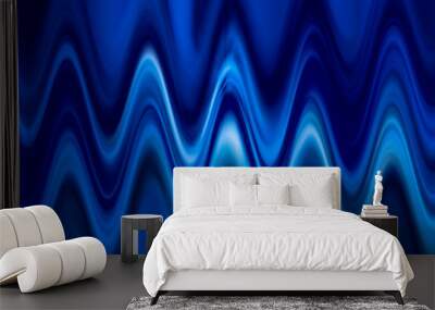 abstract blue background Wall mural