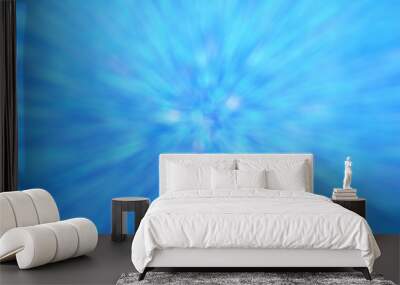 abstract blue background Wall mural