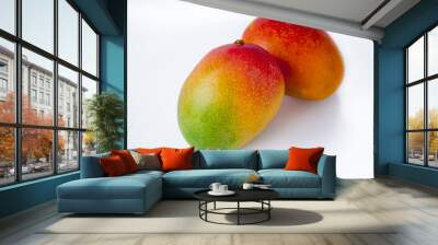 Taiwan famous tropical fruit, mango, aroma of thick flesh golden Wall mural