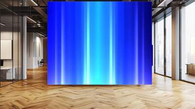 vertical stripes colorful background. bright blue line color. Wall mural