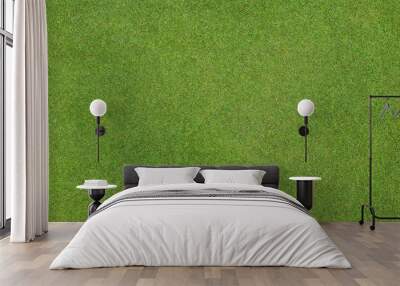 Beautiful green grass pattern Wall mural