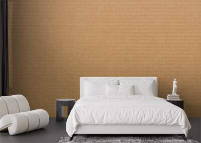 brown paper corrugated sheet board surface Wall mural