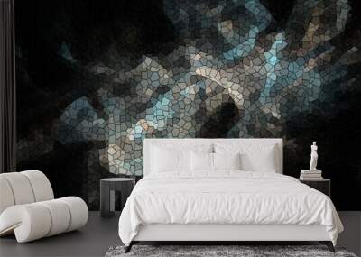 Fraktal Textur Hintergrund für Design und Druck Wall mural