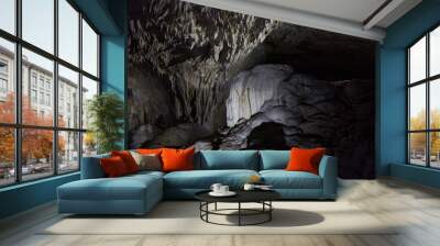 Cave in the mountains Wall mural