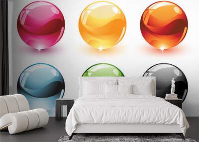 spheres Wall mural