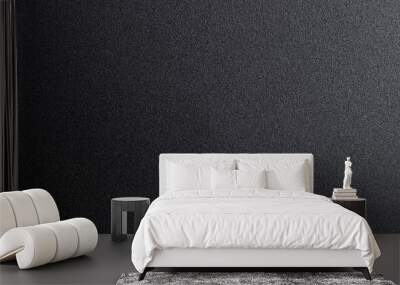 Black metal background or texture Wall mural