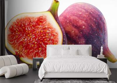 Fig fruit isolated Wall mural