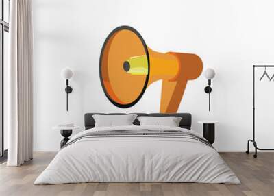 megaphone speakers Wall mural