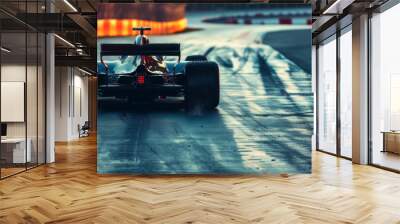 Formula 1 car on the race track Wall mural