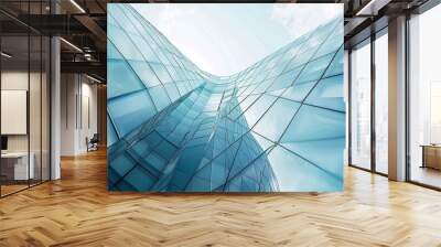 glass minmalistic architectural forms Wall mural