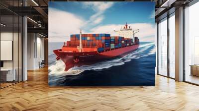 international parcel delivery Wall mural