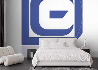 G Quadrat Logo Wall mural