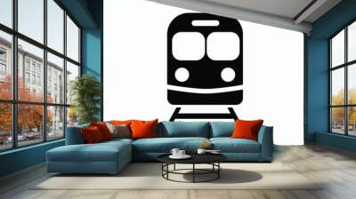 train icon vector Wall mural