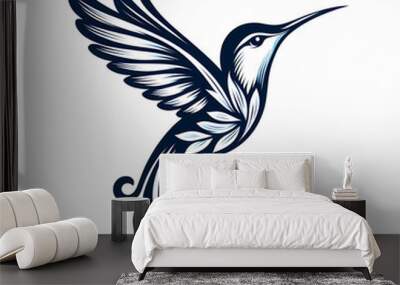 hummingbird vector png image  Wall mural