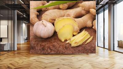 ginger and Garlic Wall mural