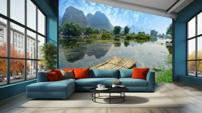 natural scenery in Guilin, China Wall mural