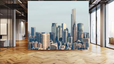 Guangzhou modern urban cityscape skyline Wall mural