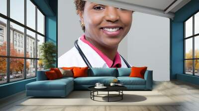 Female doctor Wall mural