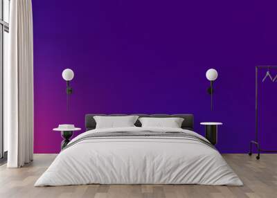 Pink Purple Soft Gradient Background Banner  Wall mural