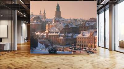 Panorama of Lublin Wall mural