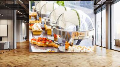 catering food varied Wall mural