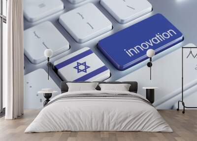 Israel Innovation Concept Wall mural