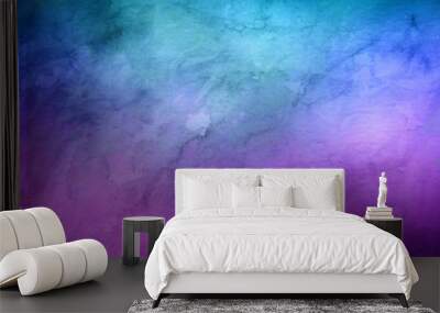 blue and purple random background with copy space Wall mural