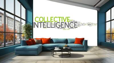 collective intelligence Wall mural