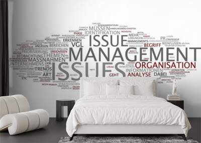 Issue Management Wall mural