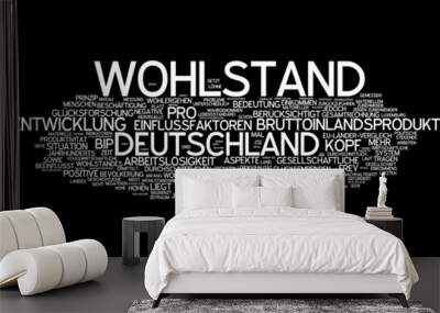 Wohlstand Wall mural