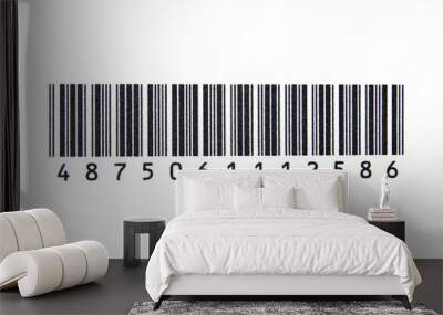 Barcode Wall mural