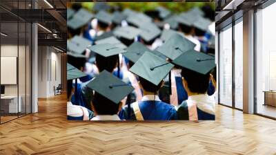 group of graduates Wall mural